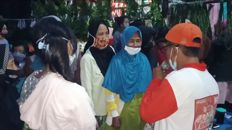 Desa di Sragen Ini Gelar Pasar Gratis Berhadiah, Warganya Menyambut Antusias 
