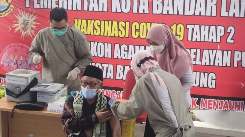 668 Calon Jemaah Haji Bandarlampung Divaksin Covid Meski Belum Tahu Kapan Berangkat