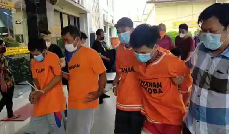 Komplotan Curanmor Bersenjata di Lampung Ditangkap, 3 Ditembak karena Melawan