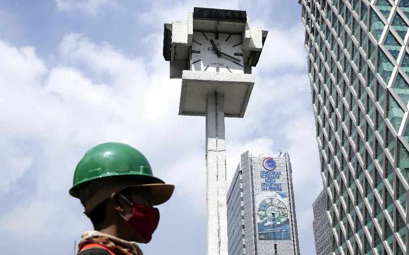 Terimbas Pembangunan Stasiun MRT, Tugu Jam Thamrin Bakal Direlokasi Sementara - Bagian 5