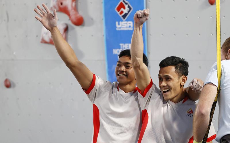 Bangga! Atlet Panjat Tebing Asal Pontianak Sabet Medali Emas di The World Game 2022