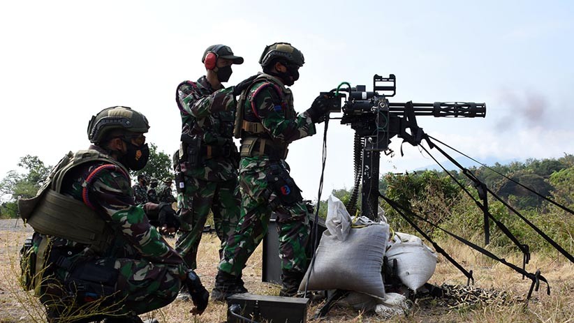 Ngeri, Sniper Marinir TNI AL Tembak Musuh di Hutan Baluran - Bagian 4