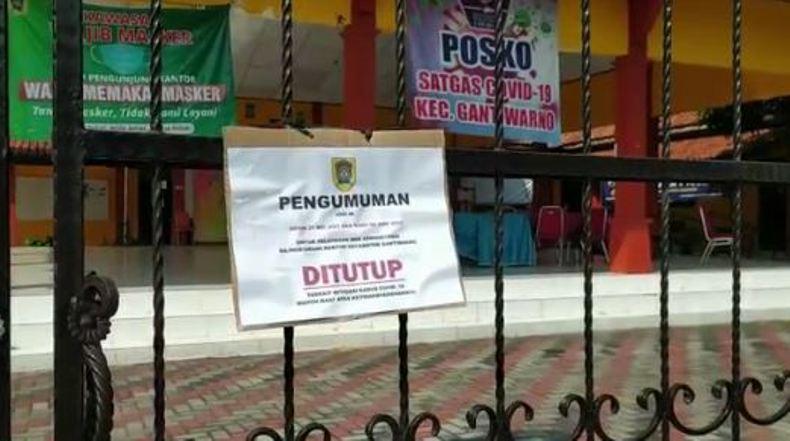 Pegawai Terpapar Covid-19, Kantor Kecamatan Gantiwarno Klaten Ditutup 3 Hari 