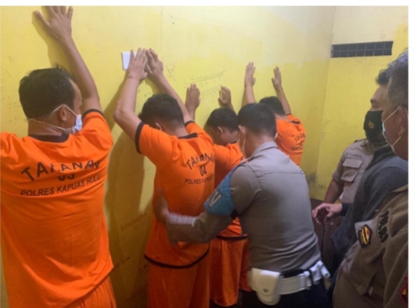 Keroyok Polisi di Acara Pernikahan, Empat Warga Kapuas Hulu Jadi Tersangka