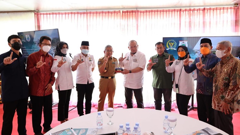 La Nyalla Paparkan Strategi DPD Dukung Pemulihan Sulbar Pascagempa