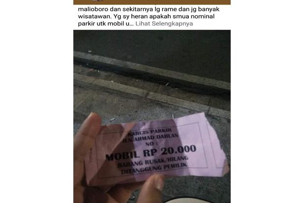  Usai Kasus Pecel Lele, Giliran Netizen Keluhkan Tarif Parkir Rp20.000