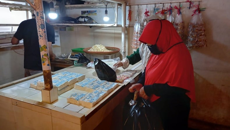 Pascamogok 3 Hari, Tahu dan Tempe di Cimahi Laris Manis Diserbu Pembeli