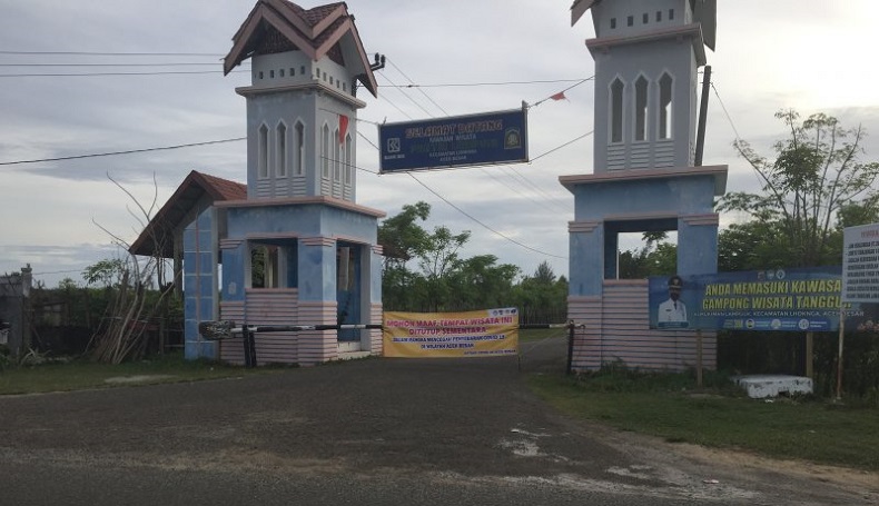 Pedagang di Lhoknga Kecewa Tempat Wisata Ditutup Tanpa Sosialisasi