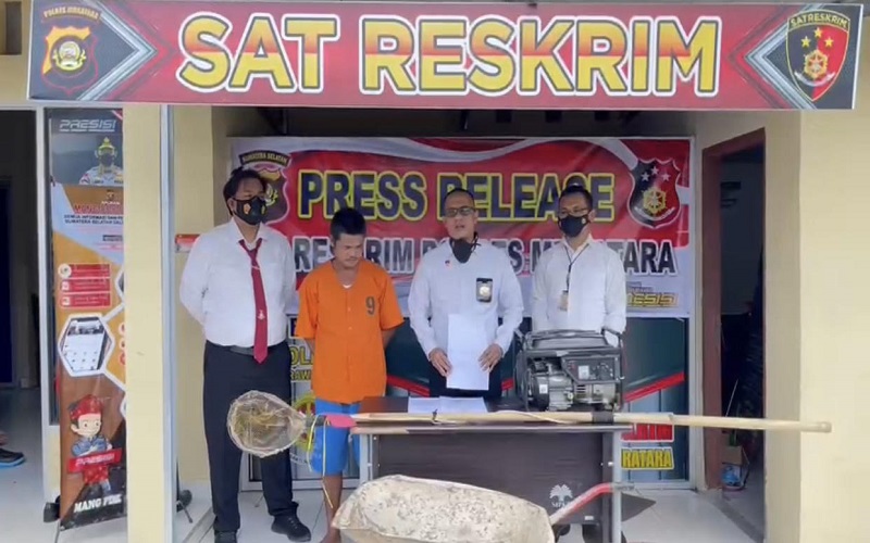  Menolak Ditangkap, Penyetrum Ikan di Muratara Nekat Berkelahi dengan Petugas