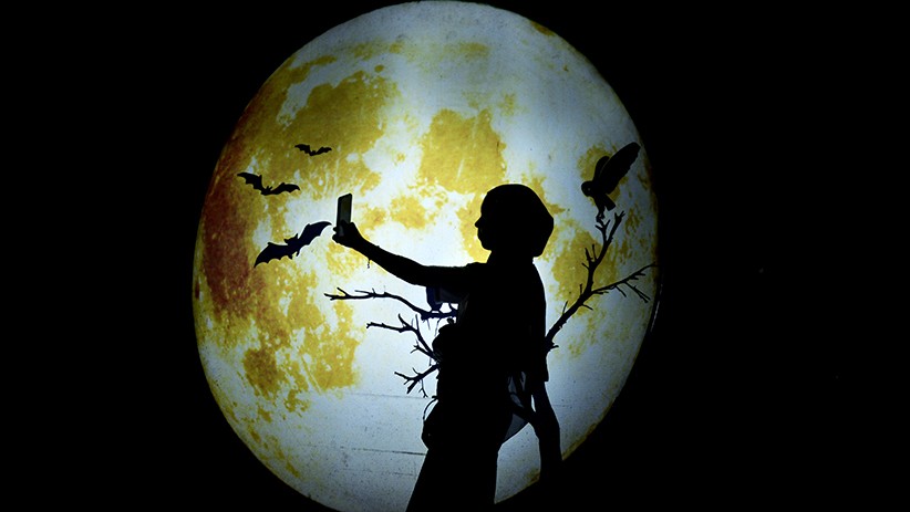 Festival Lampu di Makassar Tampilkan Hiasan Cahaya Keren  - Bagian 1