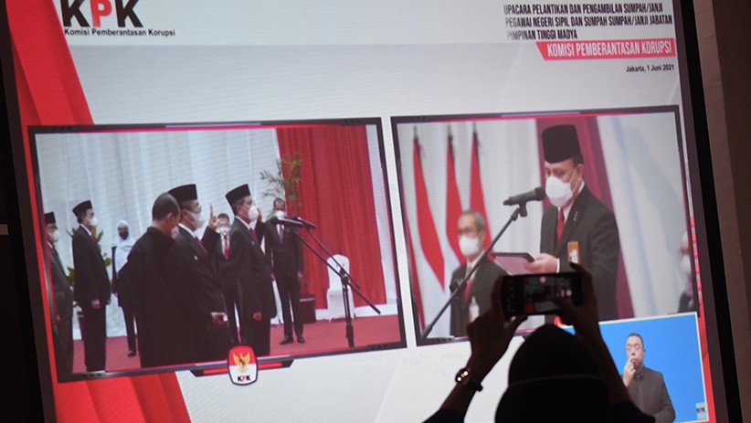 1.271 Pegawai KPK Lulus Tes Wawasan Kebangsaan Dilantik Menjadi ASN - Bagian 2