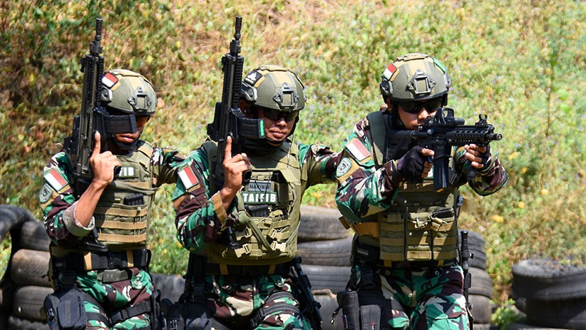 Aksi Prajurit Taifib Tunjukkan Kemampuan Menembak Marksmanship - Bagian 1