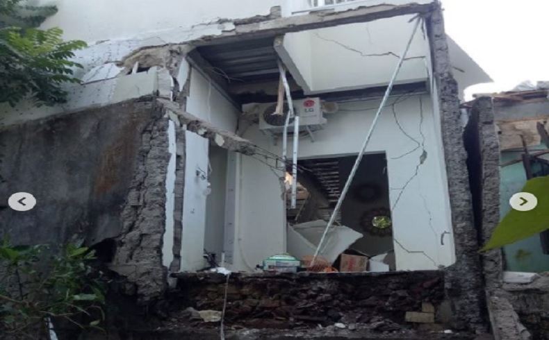 Ledakan Rumah WNA Prancis di Bali, Tembok Bolong Plafon Jebol