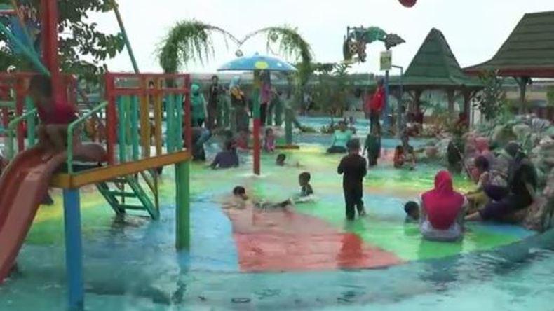 Dipadati Wisatawan, Wahana Air di Grobogan Ini Batasi Pengunjung dan Jam Berwisata