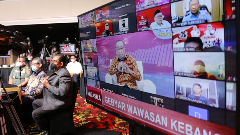 Lemhannas Gelar Webinar Gue Pancasila, Dorong Anak Muda Berperilaku Positif - Bagian 3