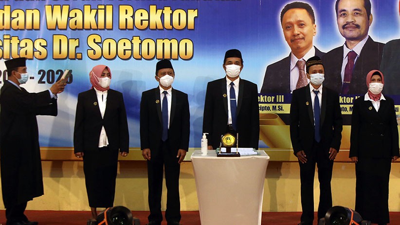 Adik Bungsu Mahfud MD Dilantik sebagai Rektor Unitomo Surabaya - Bagian 4