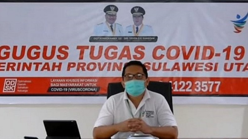 Sudah 15.758 Orang di Sulut Kena Covid-19, Ada Penambahan 4 Kasus Baru