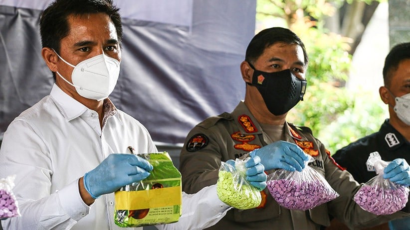 Bareskrim Gagalkan Peredaran Sabu dan Ekstasi Jaringan Internasional - Bagian 3