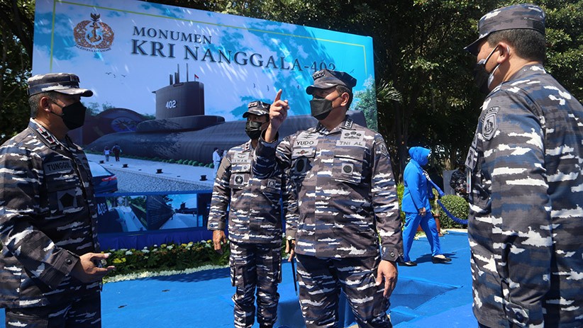 On Eternal Patrol, KRI Nanggala-402 Dibuatkan Monumen di Koarmada II - Bagian 4