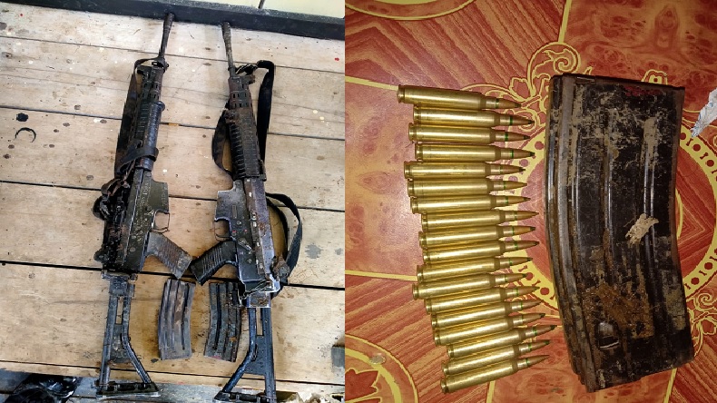 2 Senjata SS1 yang Dirampas dari Pospol Oksamol Ditemukan