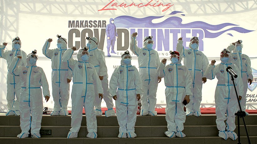 Covid Hunter Cari Warga Terpapar Virus Corona di Makassar - Bagian 2