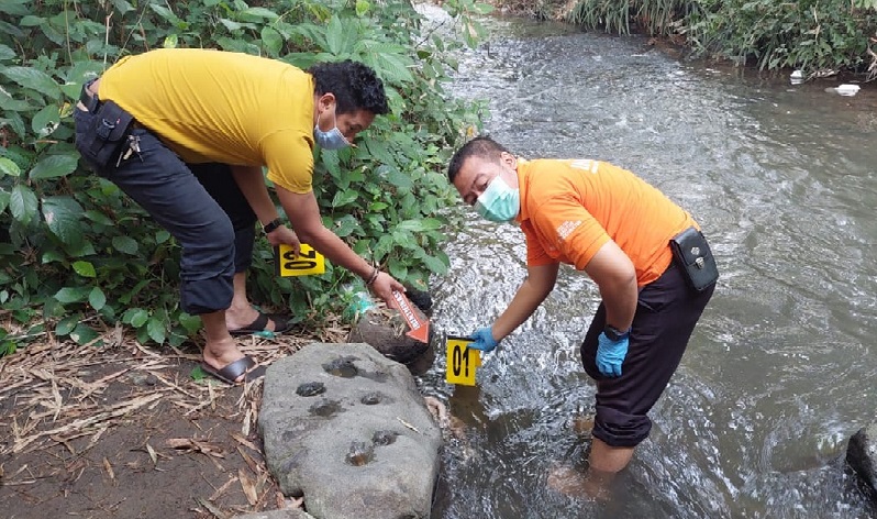 Polisi Pastikan Bayi di Sungai Mojokerto Korban Pembunuhan 
