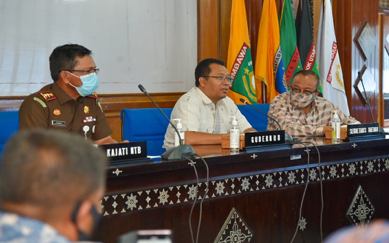 Bahas Kontrak Kerja Sama dengan GTI, Gubernur NTB Pastikan Aset Daerah Harus Beri Manfaat 