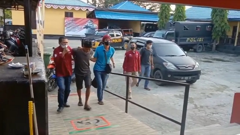 Residivis di Barito Utara Curi Laptop Polisi untuk Beli Narkoba