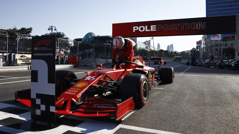 Hasil Kualifikasi F1 Gp Azerbaijan 2021 Leclerc Tercepat Usai Atasi Tikungan Angker