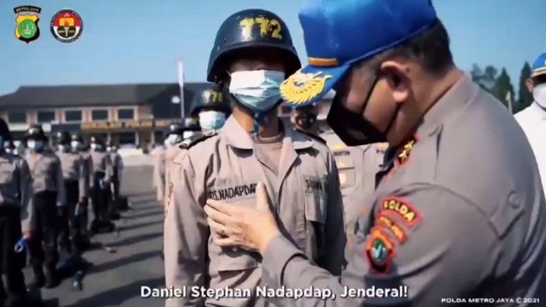 Viral Videonya Tak Dikenali Siswa SPN, Kapolda Metro Jaya: Daniel Buat Netizen Ngeri-Ngeri Sedap