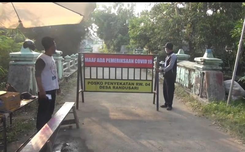70 Warga Satu RW Terpapar Covid-19, Akses Masuk di Desa Randusari Tegal Ditutup