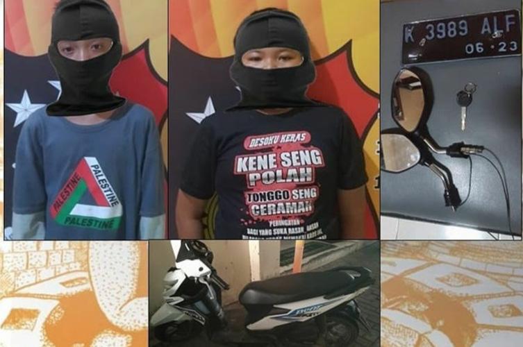  Ingin Tampil Keren, Dua Bocah SD di Semarang Nekat Curi Motor