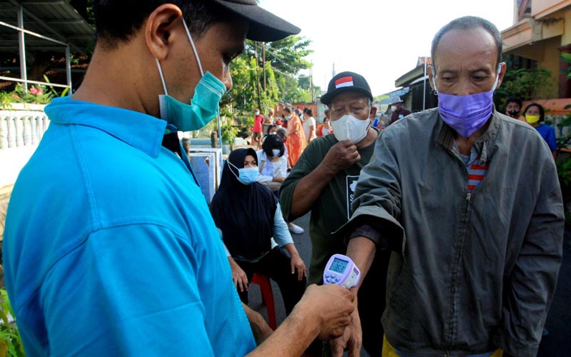 Kasus Covid-19 di Jateng Meningkat, Warga RW 5 Pendrikan Lor Semarang Giatkan Jogo Tonggo - Bagian 2