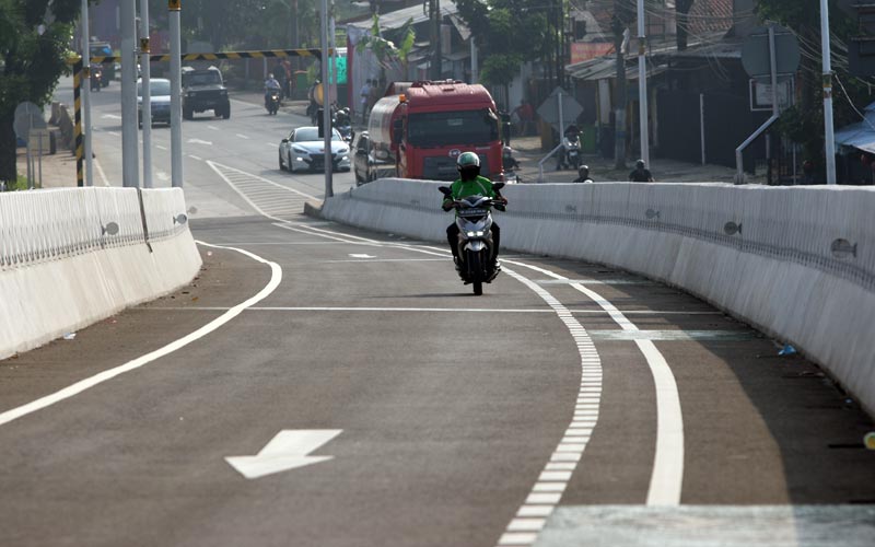 Flyover Tapal Kuda Lenteng Agung Dibuka Permanen, Begini Penampakannya - Bagian 4