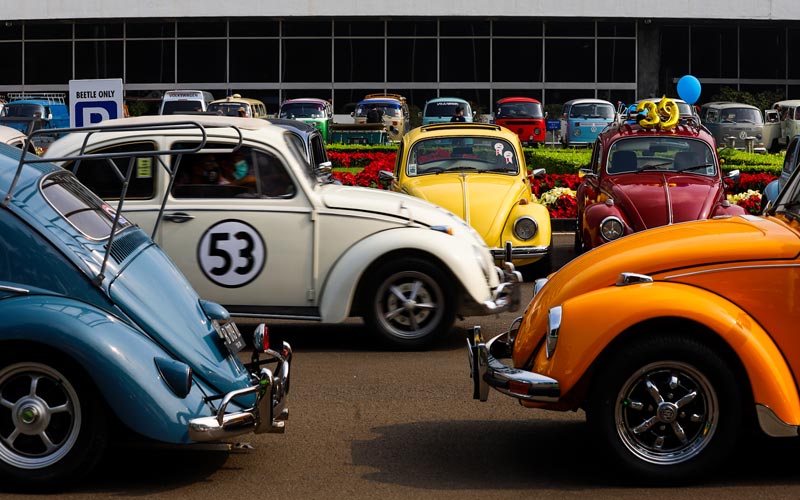 Sosialisasi 4 Pilar MPR RI, Ratusan Mobil VW Nongkrong di Gedung Parlemen - Bagian 2