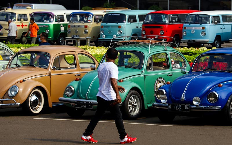 Sosialisasi 4 Pilar MPR RI, Ratusan Mobil VW Nongkrong di Gedung Parlemen - Bagian 4