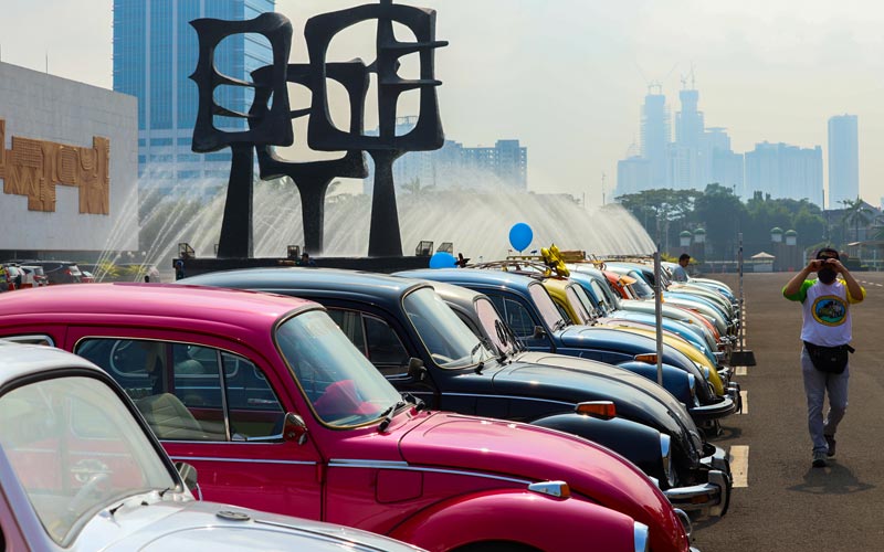 Sosialisasi 4 Pilar MPR RI, Ratusan Mobil VW Nongkrong di Gedung Parlemen - Bagian 5