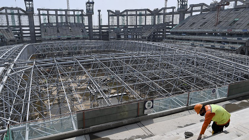 Proyek Jakarta International Stadium Memasuki Proses Pemasangan Rangka Atap - Bagian 3