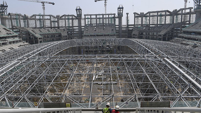Proyek Jakarta International Stadium Memasuki Proses Pemasangan Rangka Atap - Bagian 1