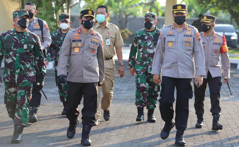  Pangdam dan Kapolda Jateng Terapkan Manajemen Kontingensi Tangani Covid-19 di Kudus