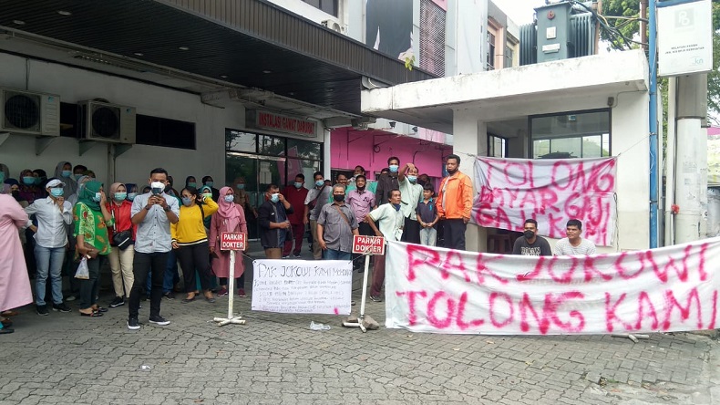 Gaji Tak Dibayarkan Nakes Rs Permata Bunda Unjuk Rasa Bagian 1