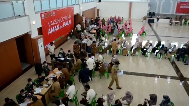  Satgas Covid-19 Aceh Gelar Vaksinasi Massal Selama 10 Hari
