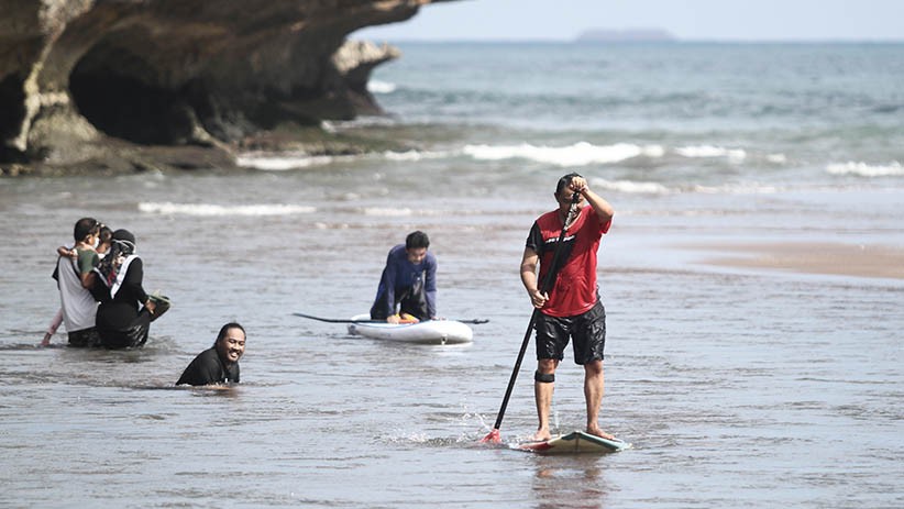 Libur Imlek, Kunjungan Wisatawan ke Pantai Selatan Gunungkidul Meningkat