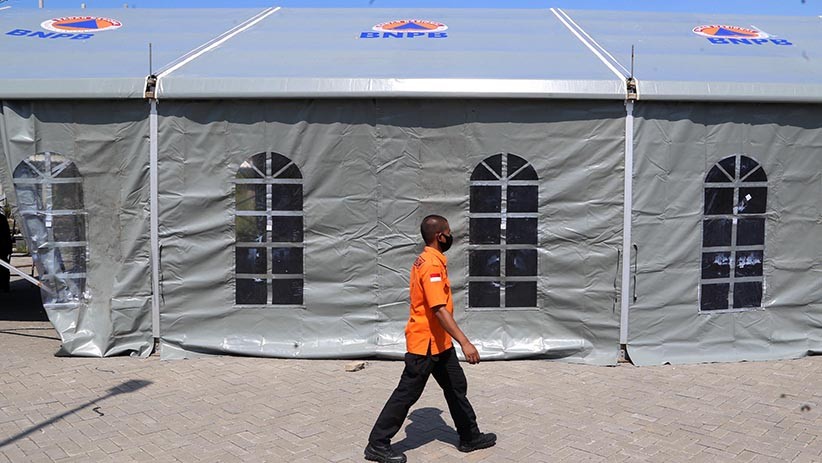 BNPB Bangun Rumah Sakit Darurat Covid-19 di Madura - Bagian 2