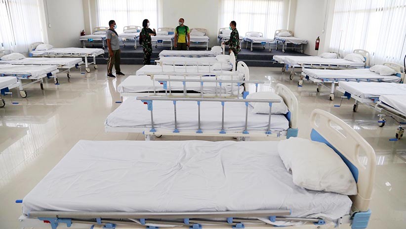 Kasus Covid-19 Melonjak, Kantor BPWS Bangkalan Diubah Menjadi Ruang Isolasi - Bagian 1