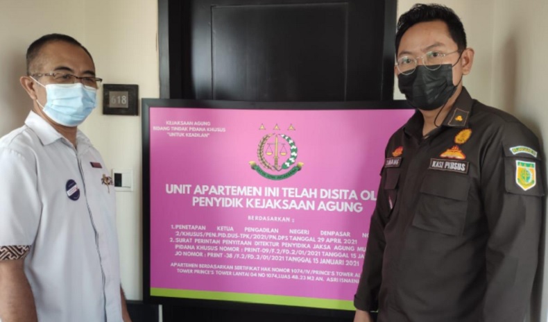 Tim Gabungan Kejaksaan Sita Aset Tersangka Korupsi Asabri di Bali