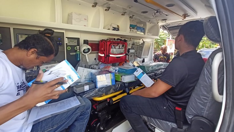 Mabes Polri Kirim Ambulans Operasional Nemangkawi ke Timika untuk Tangani Korban KKB