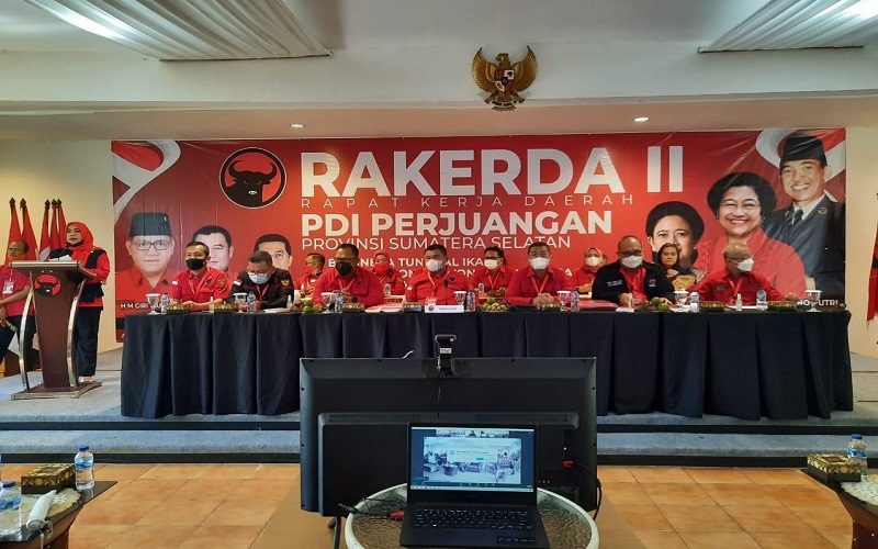 title PDI Perjuangan Sumsel Targetkan Raup 1 Juta Suara di Pemilu 2024 PDI Perjuangan Sumsel Targetkan Raup 1 Juta Suara di Pemilu 2024