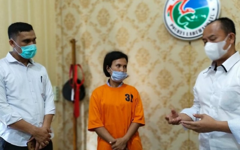 Nyambi Jual Sabu, Tukang Jahit di Labuhanbatu Ditangkap Polisi