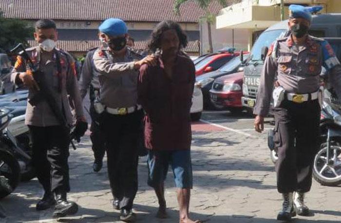 Pria Gondrong yang Tantang Polisi di Mapolresta Yogyakarta Diduga Alami Gangguan Jiwa